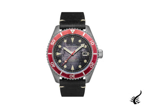 Montre automatique Spinnaker Wreck, noire, 44 mm, 20 atm, SP-5089-01