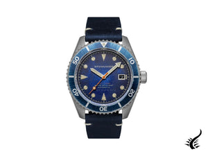 Montre automatique Spinnaker Wreck, bleu, 44 mm, 20 atm, SP-5089-02