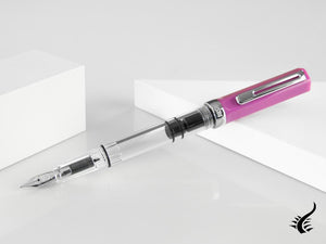 Twsbi Eco Lilac Fountain Pen, Resin, Transparent, M7448800