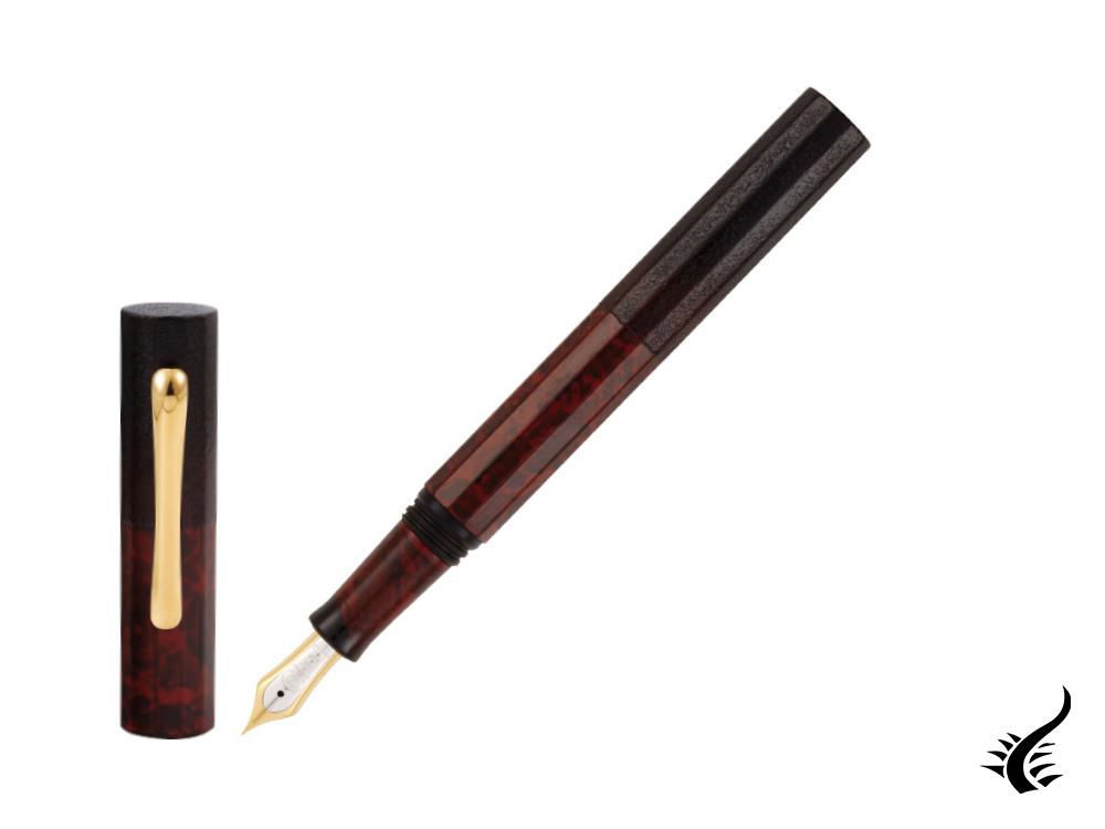 Taccia Kaga-Wajima Autumn Sunset Fountain Pen, Limited Edition