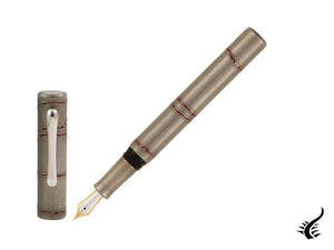 Taccia Kaga-Wajima White Birch Fountain Pen, Limited Edition