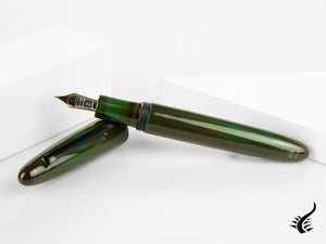 Taccia Miyabi Earth LE Ocean Aodame Fountain Pen, TME-1395F-OA