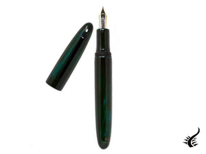 Taccia Miyabi Earth LE Ocean Aodame Fountain Pen, TME-1395F-OA