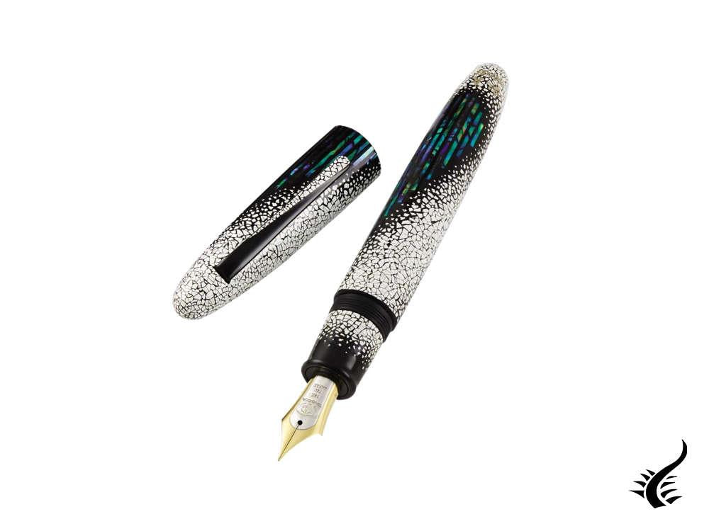 Taccia Miyabi Empress Winter Breath LE Fountain Pen, TEP-3395F-WB