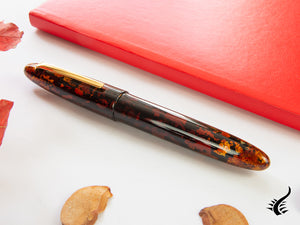 Stylo plume Taccia Miyabi Maki-e Amber Crystal, édition limitée