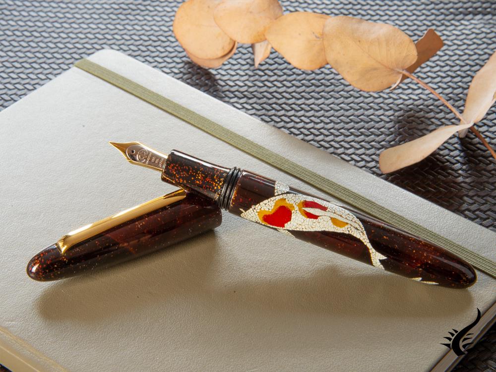 Taccia Miyabi Maki-e Imperial Koi Fountain Pen, Limited Edition