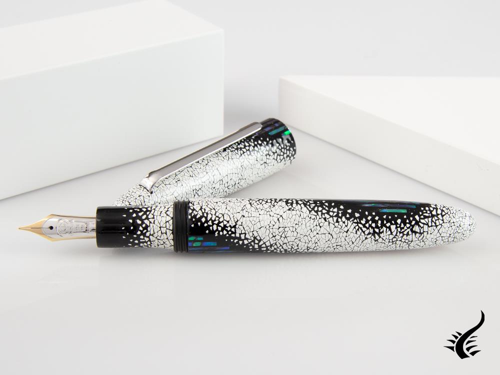 Stylo plume Taccia Miyabi Maki-e Winter's Breath, édition limitée