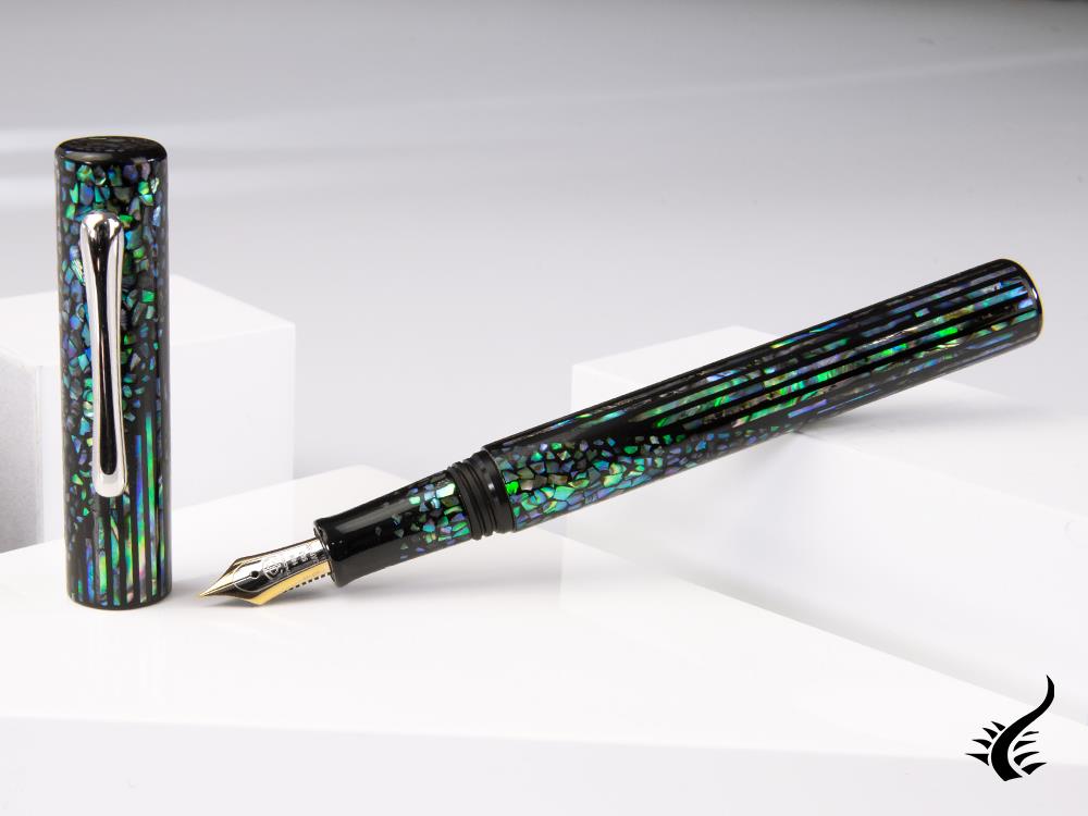 Taccia Reserve Mosaic Twilight LE Fountain Pen, TRR-ONE-F