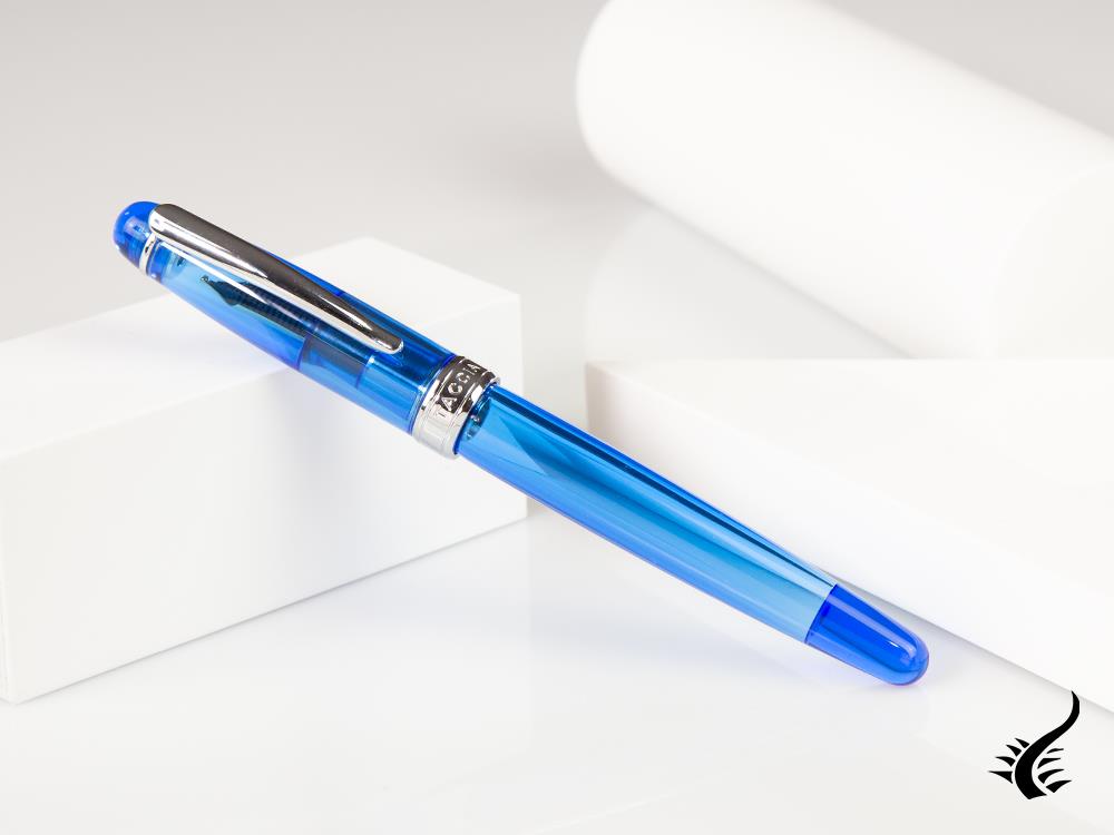 Taccia Spotlight Airline Blue Fountain Pen, Resin, TSL-14F-AB