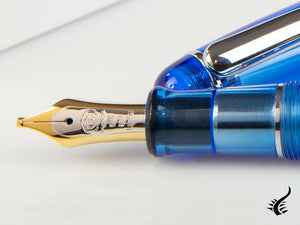 Taccia Spotlight Airline Blue Fountain Pen, Resin, TSL-14F-AB