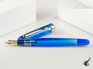 Taccia Spotlight Airline Blue Fountain Pen, Resin, TSL-14F-AB