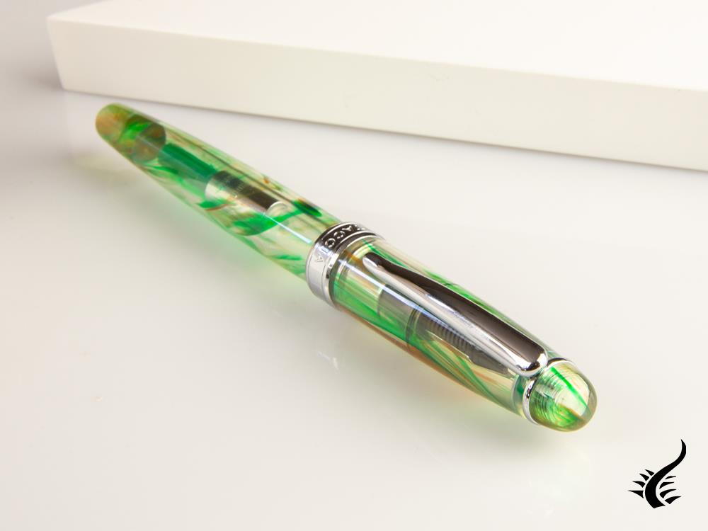 Stylo plume Taccia Spotlight Forest Eye, résine, vert, TSL-SSF-FE