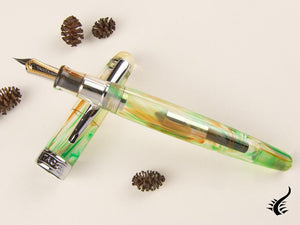 Taccia Spotlight Forest Eye Fountain Pen, Resin, Green, TSL-SSF-FE