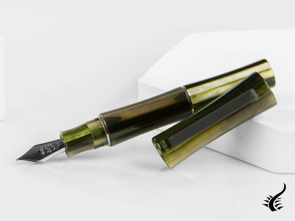 Tibaldi Bamboo Forest Fountain Pen, Green, BMB-73-FP