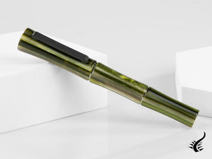 Stylo roller Tibaldi Bamboo Forest, Résine, Vert, Palladium, BMB-73-RB