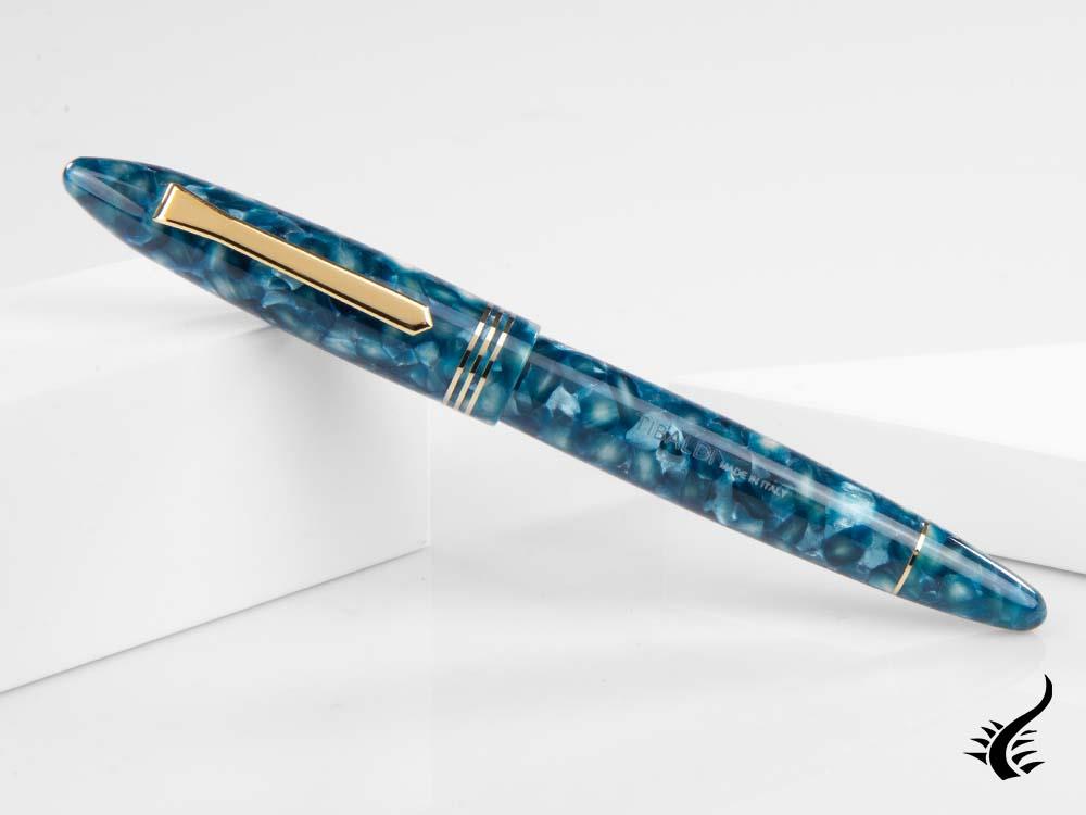 Tibaldi Bononia Vintage Mer du Nord Fountain Pen, Limit Ed, BNV-R778-FP