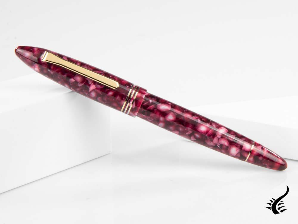 Tibaldi Bononia Vintage Pomegranate Fountain Pen, Limit Ed, BNV-R265-FP