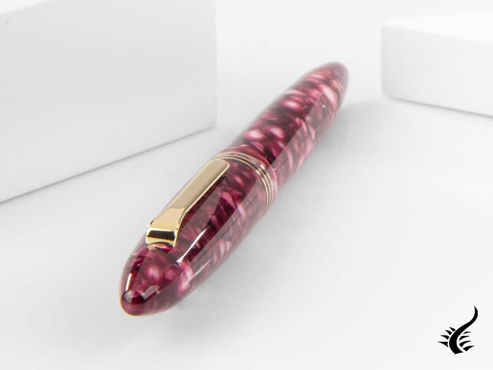 Tibaldi Bononia Vintage Pomegranate Fountain Pen, Limit Ed, BNV-R265-FP