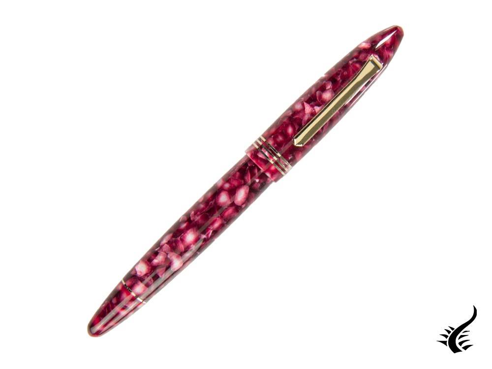 Tibaldi Bononia Vintage Pomegranate Fountain Pen, Limit Ed, BNV-R265-FP