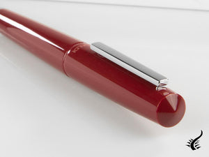 Tibaldi Infrangibile Ballpoint pen, Resin, Deep Red, Steel, INFR-2640-BP