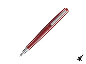 Tibaldi Infrangibile Ballpoint pen, Resin, Deep Red, Steel, INFR-2640-BP