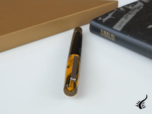 Tibaldi Infrangibile Chrome Yellow Fountain Pen, Resin, INFR-321-FP