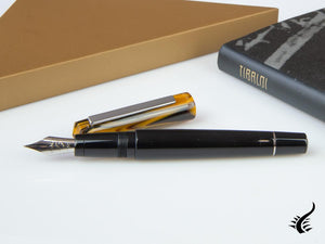 Tibaldi Infrangibile Chrome Yellow Fountain Pen, Resin, INFR-321-FP