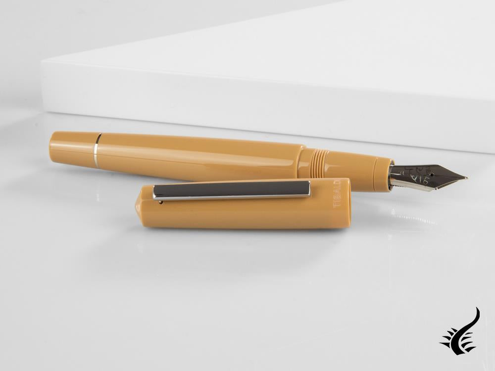 Tibaldi Infrangibile Fountain Pen, Nude, Stainless Steel, INFR-214-FP