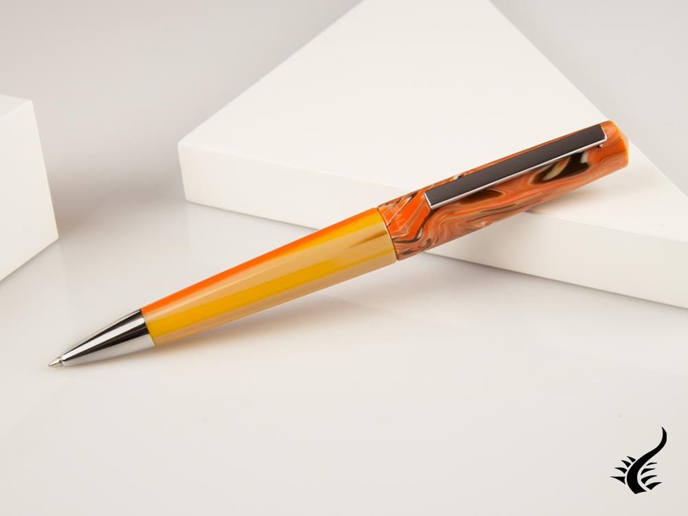 Tibaldi Infrangibile Ginger Beige Ballpoint pen, Resin, Orange, INFR-371-BP