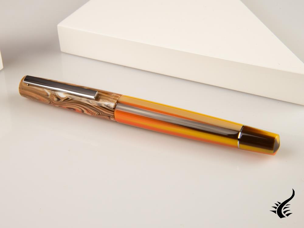 Tibaldi Infrangibile Ginger Beige Fountain Pen, Orange, INFR-371-FP