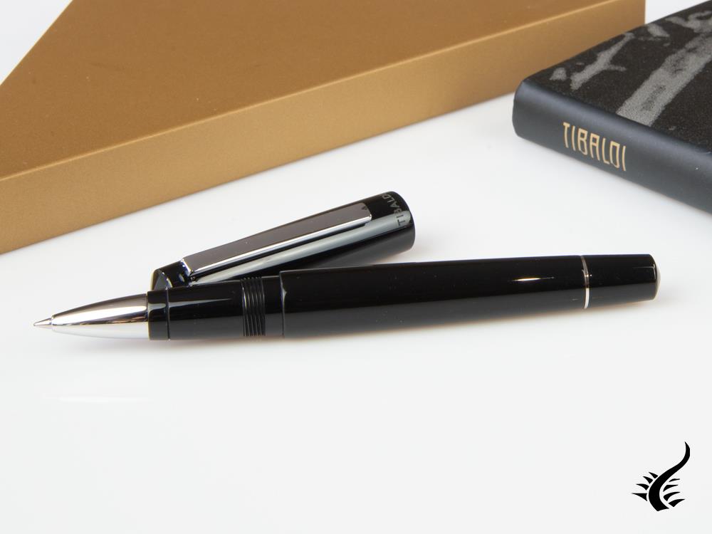 Tibaldi Infrangibile Rich Black Rollerball pen, Resin, INFR-237-RB