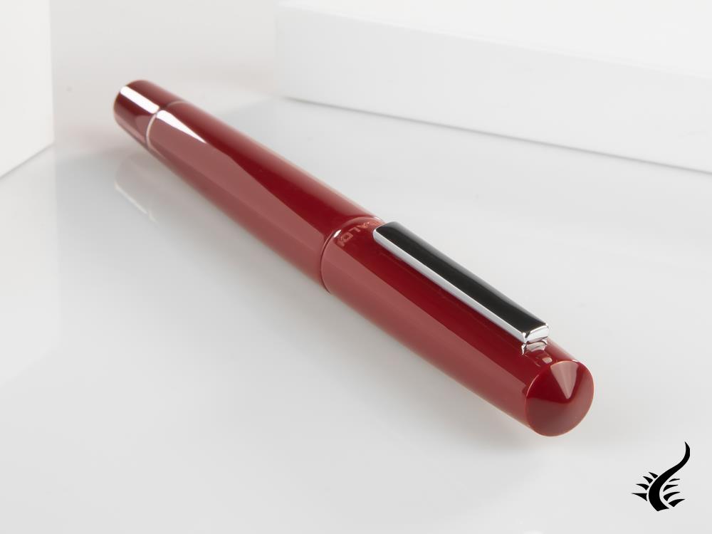 Stylo roller Tibaldi Infrangibile, résine, rouge foncé, INFR-2640-RB