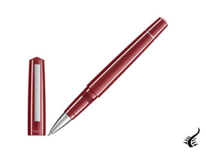 Stylo roller Tibaldi Infrangibile, résine, rouge foncé, INFR-2640-RB