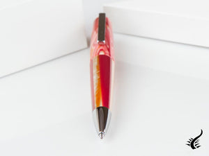 Stylo bille Tibaldi Infrangibile Russet Rouge, Résine, Rose, INFR-359-BP