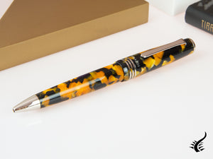 Tibaldi Nº60 Amber Yellow Ballpoint pen, Resin, Palladium trim, N60-550-BP