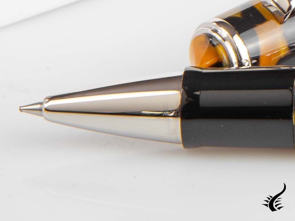 Tibaldi Nº60 Amber Yellow Rollerball pen, Resin, Palladium, N60-550-RB