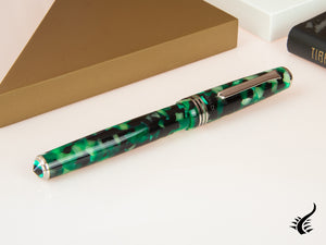 Tibaldi Nº60 Emerald Green Fountain Pen, Palladium trim, N60-489-FP