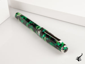 Tibaldi Nº60 Emerald Green Rollerball pen, Resin, Green, Palladium, N60-489-RB