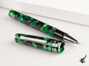 Tibaldi Nº60 Emerald Green Rollerball pen, Resin, Green, Palladium, N60-489-RB