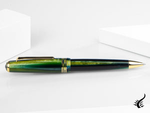 Tibaldi Nº60 Retro Zest Ballpoint pen, Resin, Green, 18k Gold trim, N60-99-BP