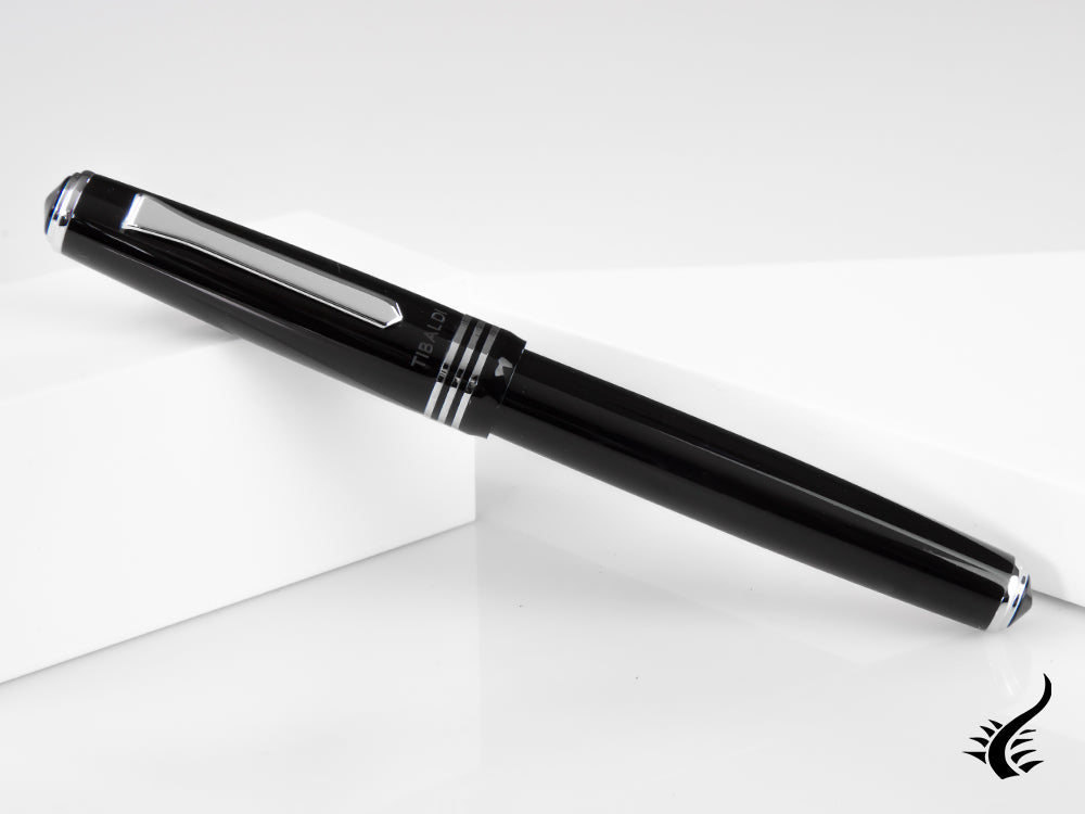 Tibaldi Nº60 Rich Black Rollerball pen, Resin, Black, Palladium, N60-237-RB