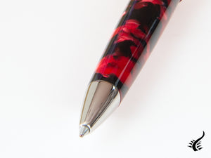 Tibaldi Nº60 Ruby Red Ballpoint pen, Resin, Red, Palladium trim, N60-227-BP