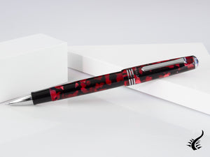 Tibaldi Nº60 Ruby Red Rollerball pen, Resin, Red, Palladium, N60-227-RB