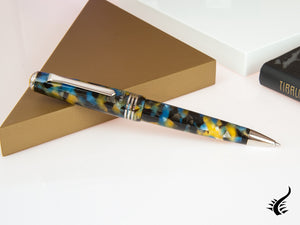 Tibaldi Nº60 Samarkand Blue Ballpoint pen, Palladium trim, N60-681-BP