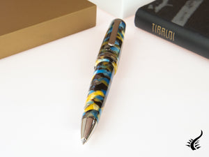 Tibaldi Nº60 Samarkand Blue Ballpoint pen, Palladium trim, N60-681-BP