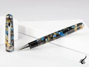 Tibaldi Nº60 Samarkand Blue Rollerball pen, Resin, Palladium, N60-681-RB