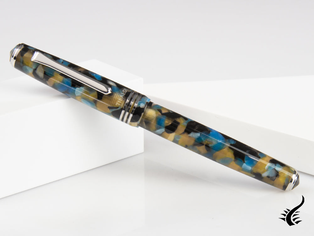 Tibaldi Nº60 Samarkand Blue Rollerball pen, Resin, Palladium, N60-681-RB