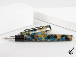 Tibaldi Nº60 Samarkand Blue Rollerball pen, Resin, Palladium, N60-681-RB