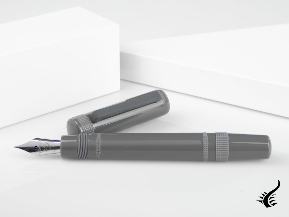 Tibaldi Perfecta Grey Dèlavè Fountain Pen, Resin, Grey, PFC-297-FP