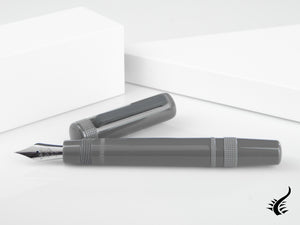 Tibaldi Perfecta Grey Dèlavè Fountain Pen, Resin, Grey, PFC-297-FP